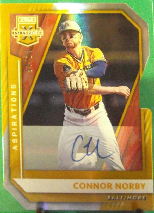 Connor Norby #41 2021 Panini Elite Extra Edition Baseball