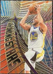 Stephen Curry #7 Basketball Cards 2021 Panini Illusions Shining Stars