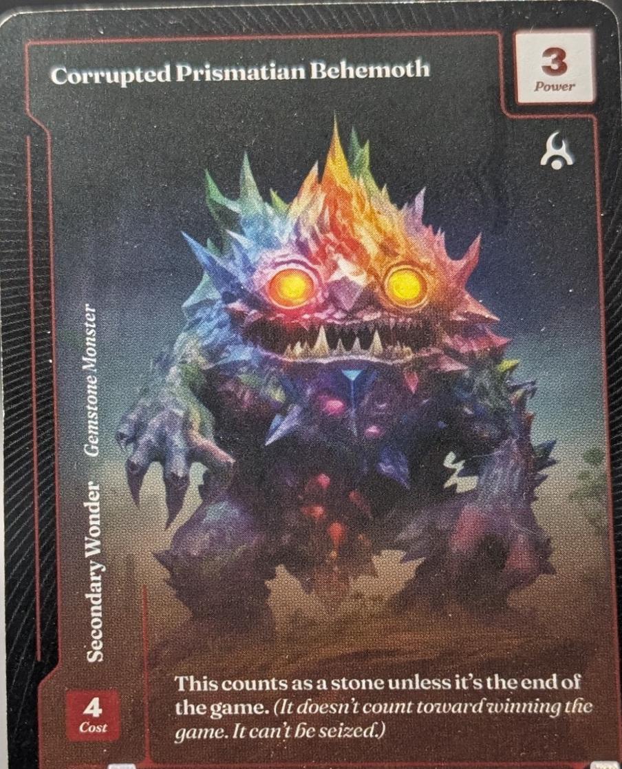 Corrupted Prismatian Behemoth #156 Prices | Wonders of the First Existence