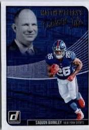 Saquon Barkley #MBF16 Football Cards 2018 Donruss Fantasy Life