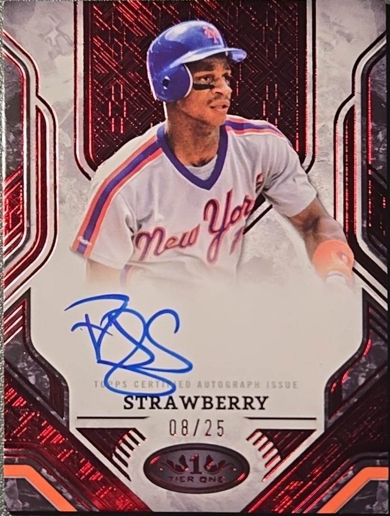 Darryl Strawberry [Red Foil] #PPA-DS
