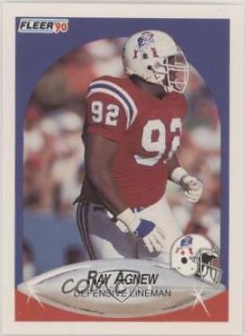 Ray Agnew #U-5 Football Cards 1990 Fleer Update