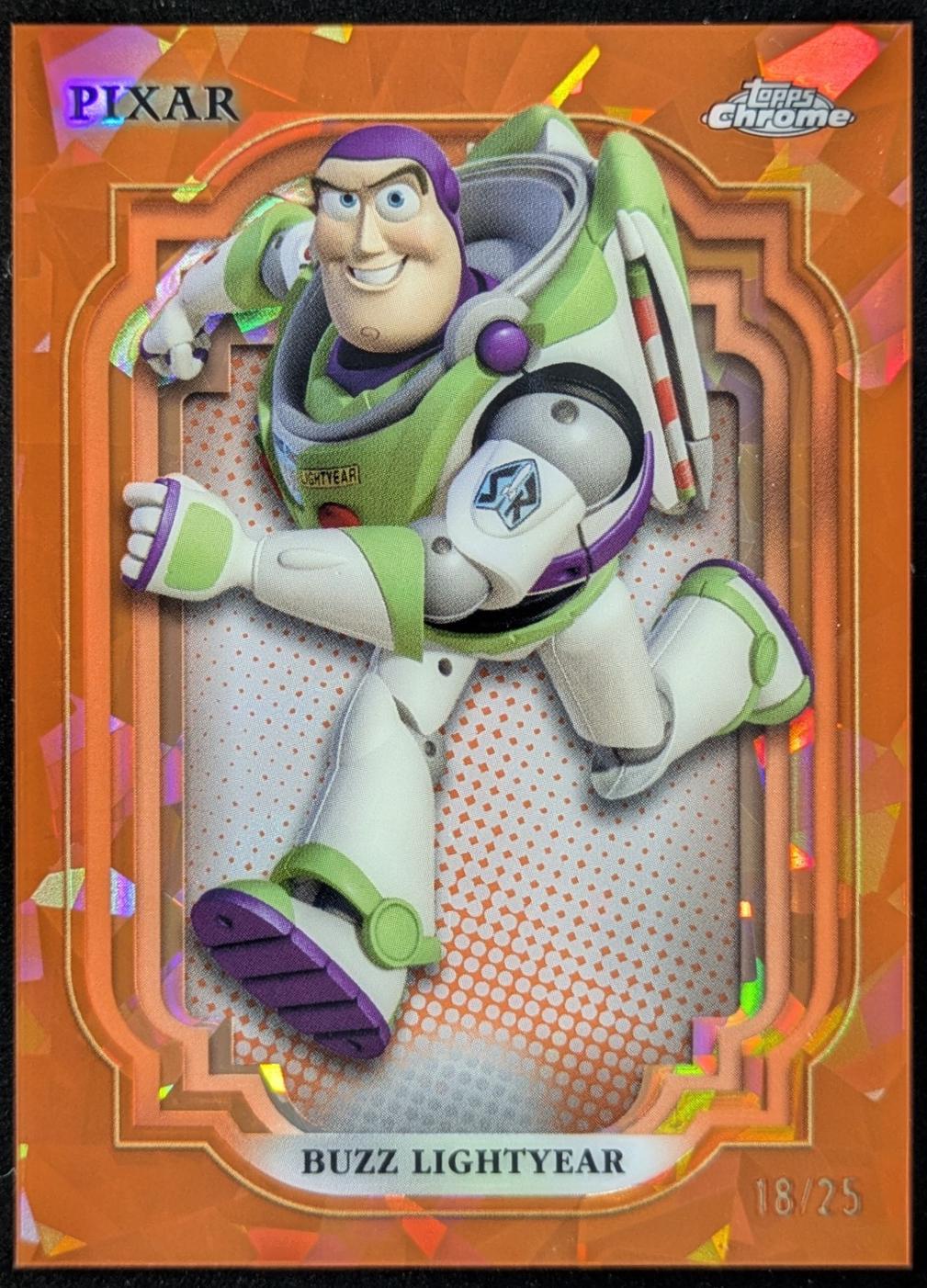 Buzz Lightyear [Orange Sapphire] #64 Prices | 2024 Topps Chrome Disney