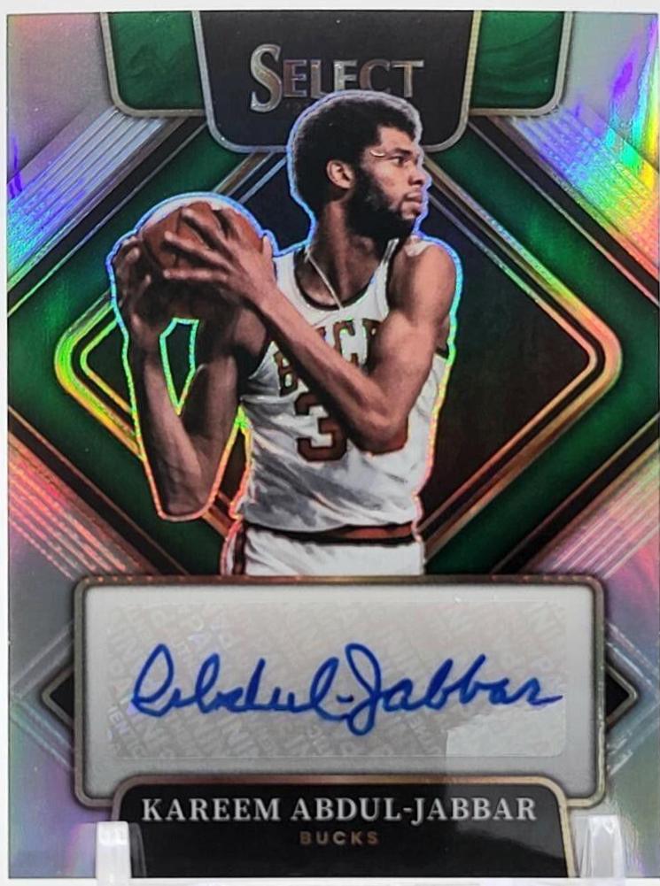 Kareem Abdul Jabbar #SG-KAJ Basketball Cards 2021 Panini Select Signatures