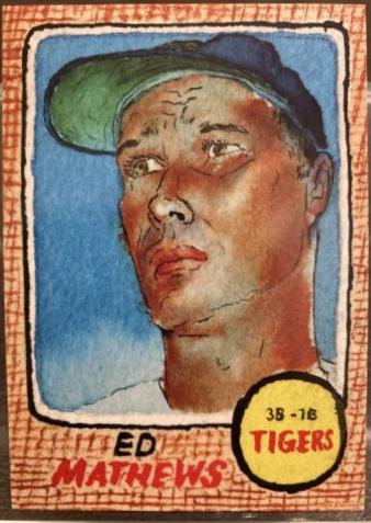 Ed Mathews #T-7 Baseball Cards 2024 Topps Spotlight Twilight