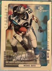 Michael Bates [Super Script] #27 Football Cards 2000 Upper Deck MVP Prices