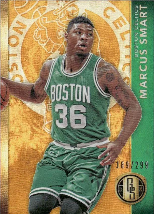 Marcus Smart #102 Basketball Cards 2015 Panini Gold Standard
