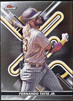Fernando Tatis Jr. #1 Baseball Cards 2022 Topps Finest