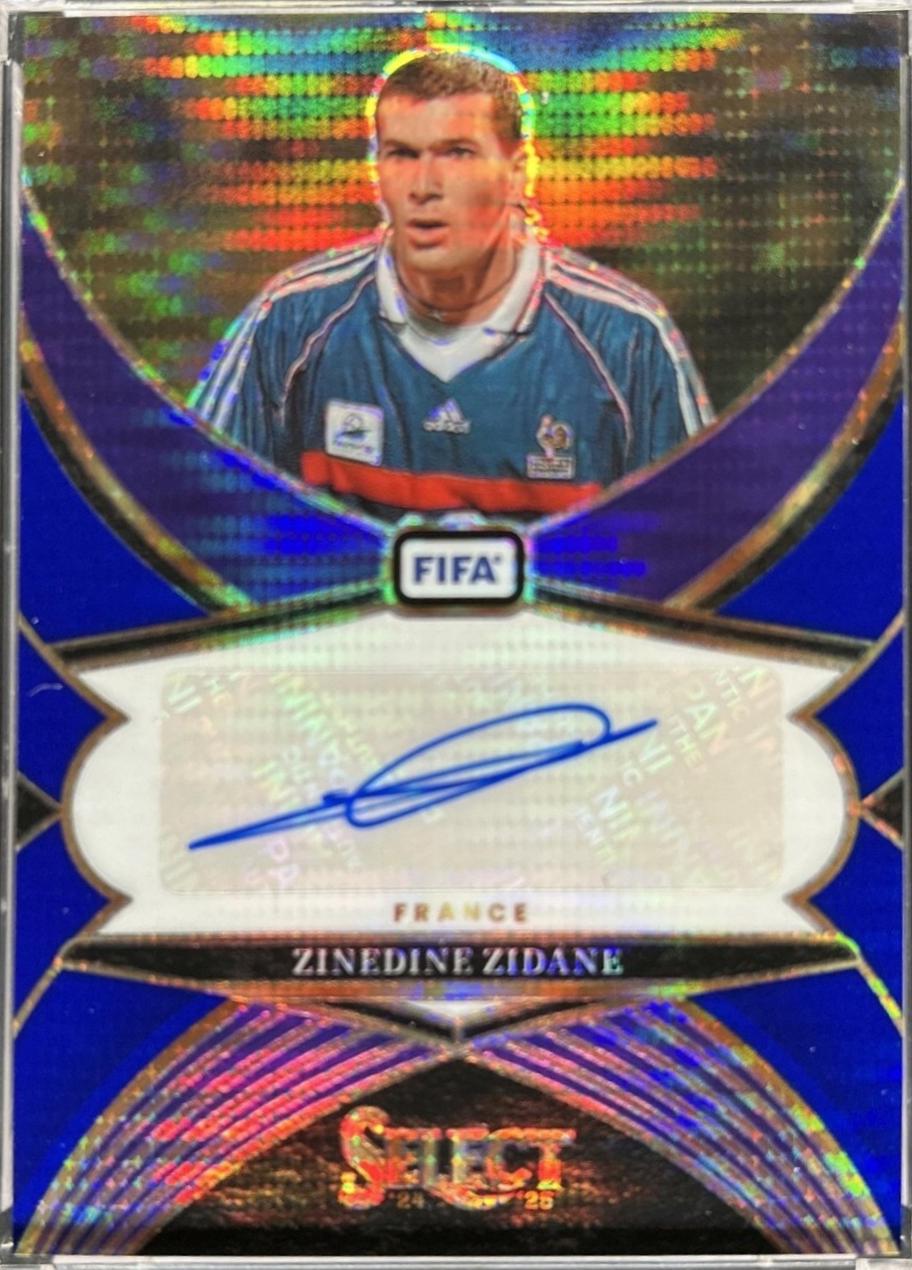 Zinedine Zidane [Blue Pulsar] #SS-ZZ