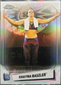 Shayna Baszler #IV-15 Wrestling Cards 2021 Topps Chrome WWE Image Variations