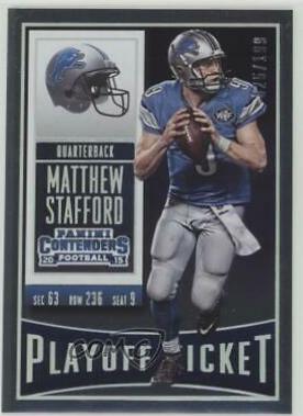 Matthew Stafford [Playoff Ticket] #63