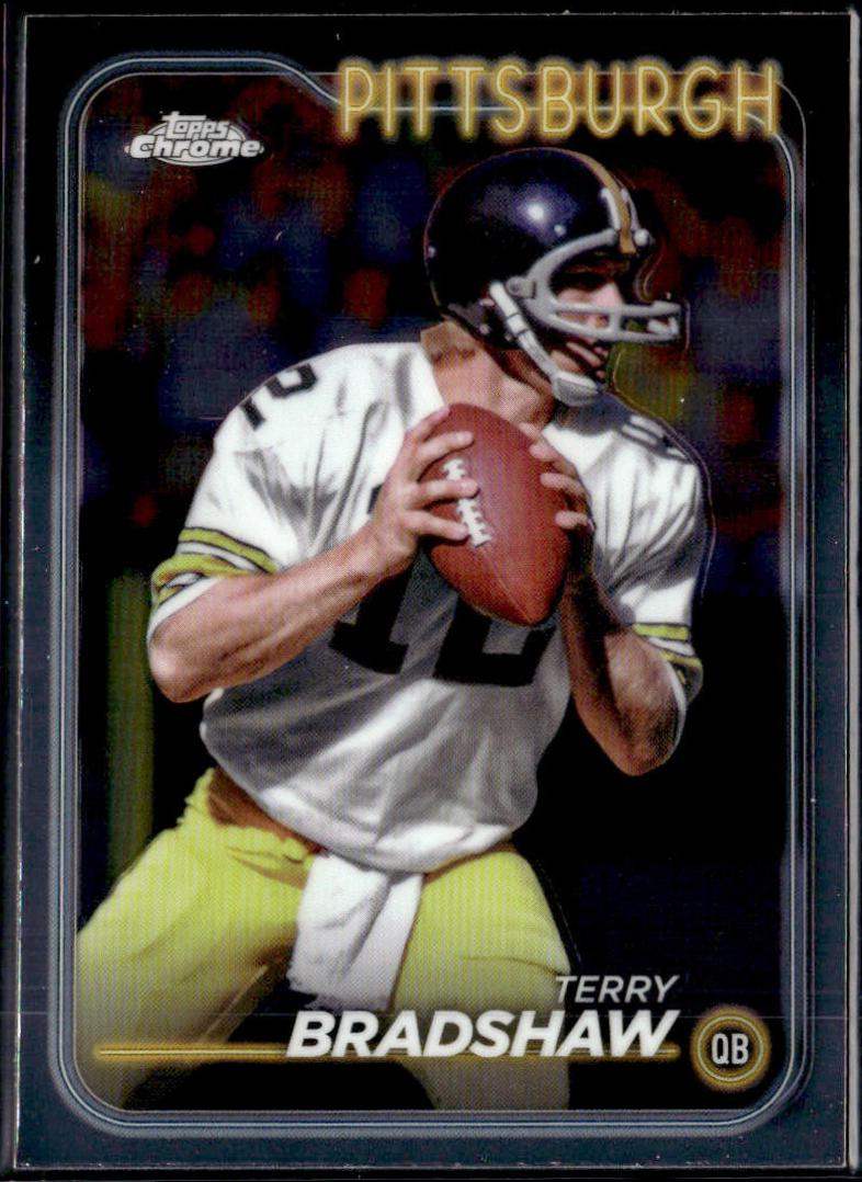 Terry Bradshaw #161 Football Cards 2024 Topps Chrome