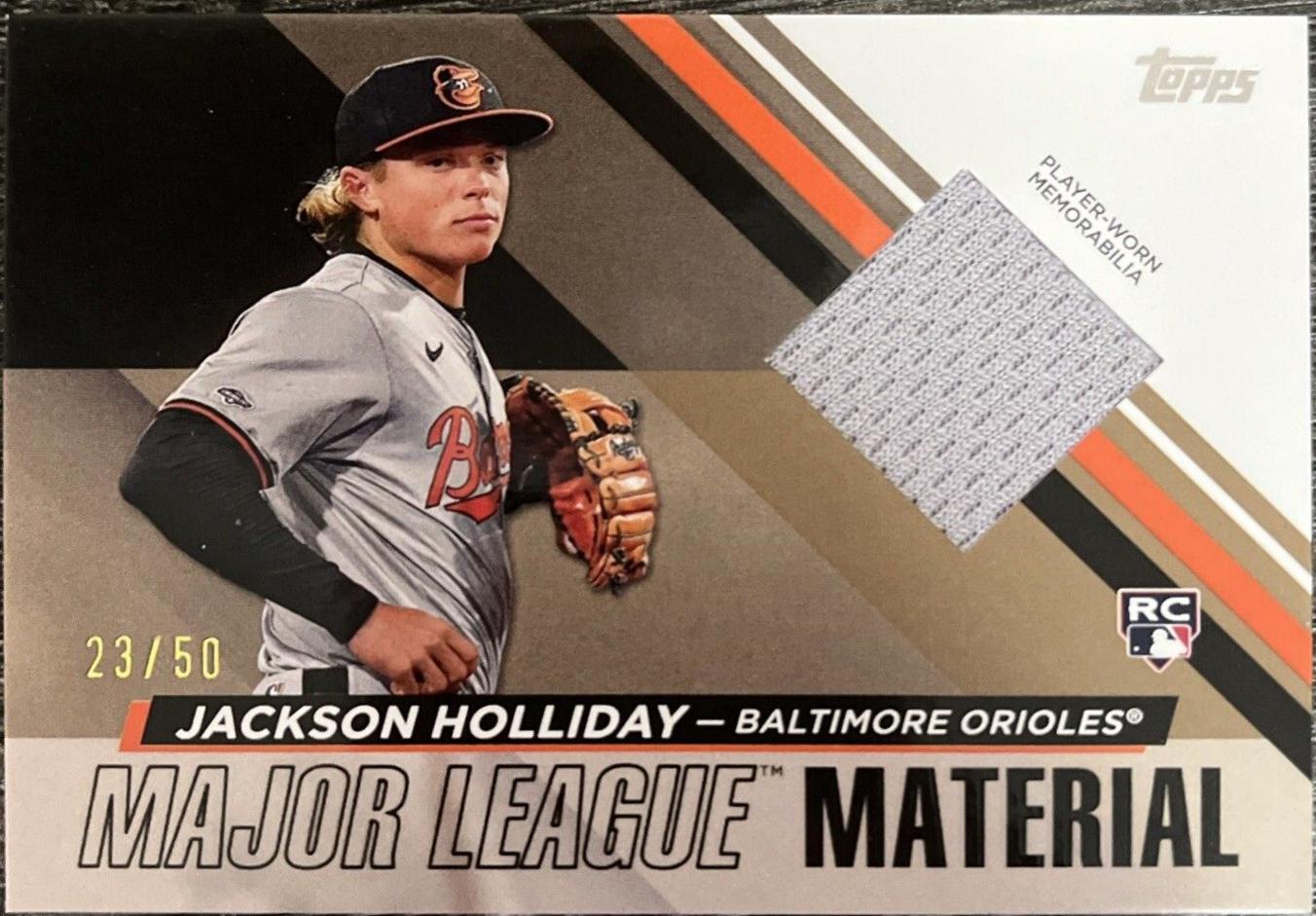 Jackson Holliday [Gold] #MLMU-JH
