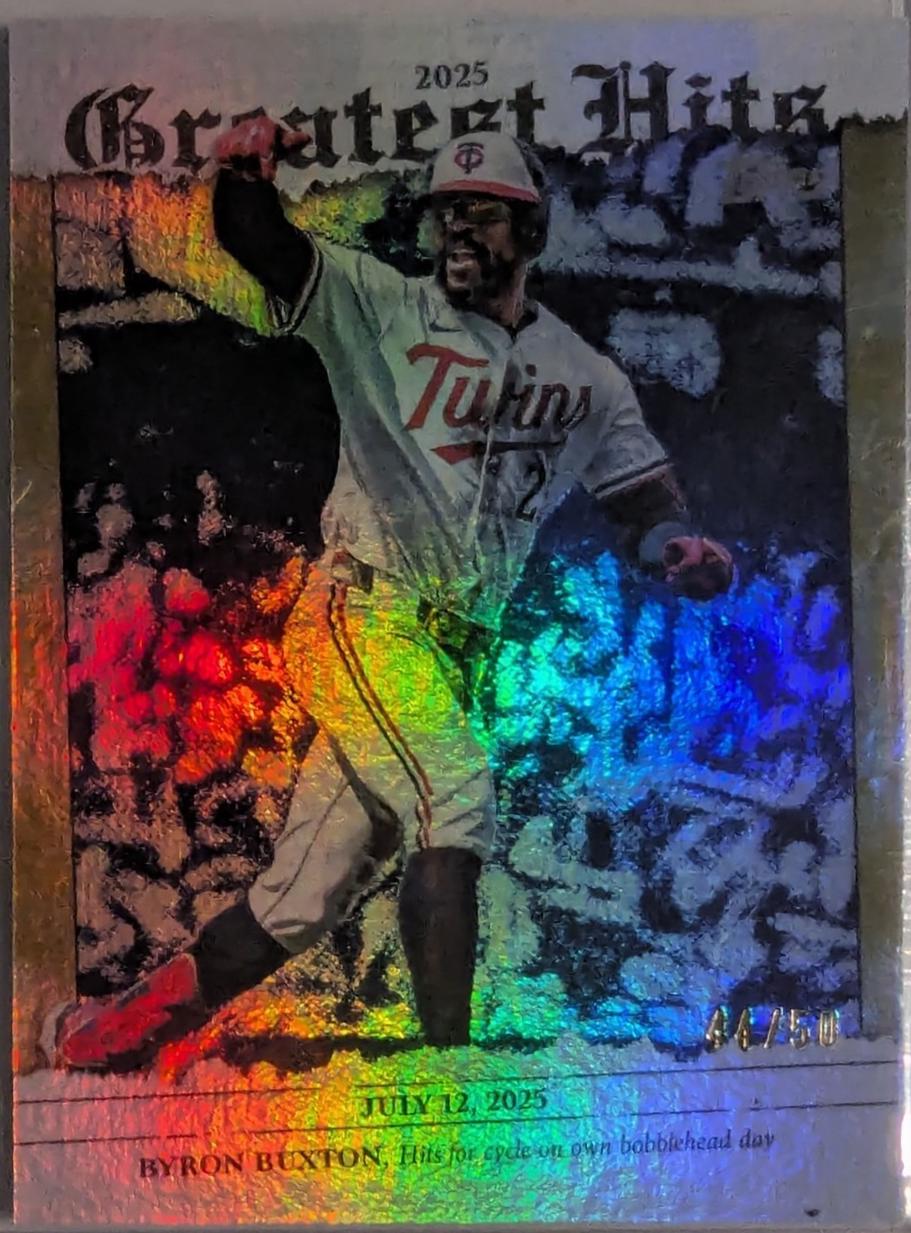 Byron Buxton [Gold Foil] #GH-12