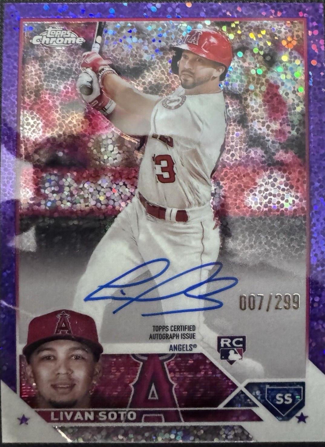 Livan Soto [Purple Speckle] #RA-LSO