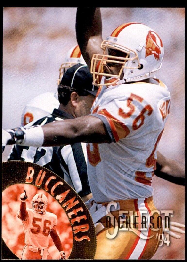 Hardy Nickerson #27 Football Cards 1994 Panini Select