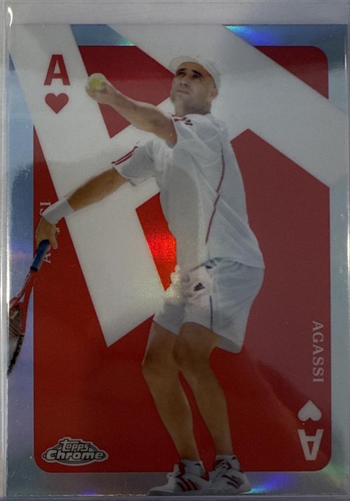Andre Agassi #CAS-AA Tennis Cards 2024 Topps Chrome Aces