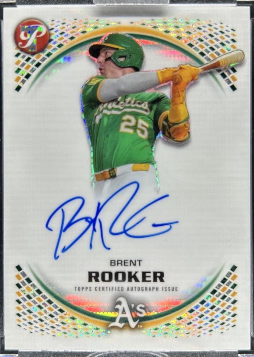 Brent Rooker #PA-BR 2026 Topps Pristine Baseball Pristine Autographs