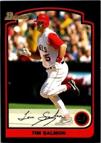 Tim Salmon #27 2003 Bowman Gold Baseball