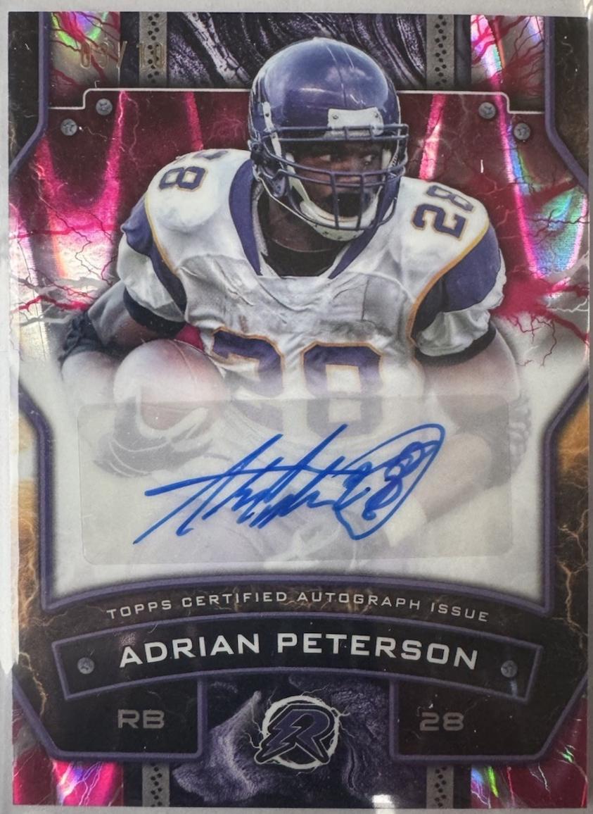 Adrian Peterson [Pink Power Surge] #RS-AP