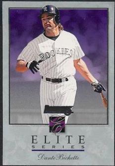 Dante Bichette #71 Baseball Cards 1996 Panini Donruss Elite