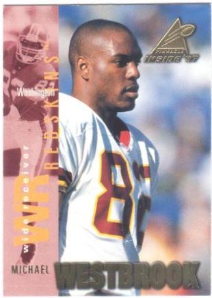 Michael Westbrook #31 Football Cards 1997 Pinnacle Inside