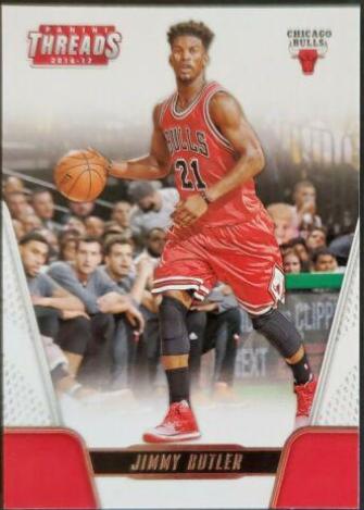 Jimmy Butler #4 Basketball Cards 2016 Panini Threads