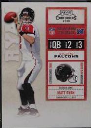 Matt Ryan #4 Football Cards 2010 Playoff Contenders