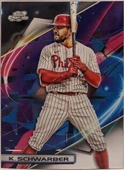 Kyle Schwarber #152 2022 Topps Cosmic Chrome Baseball