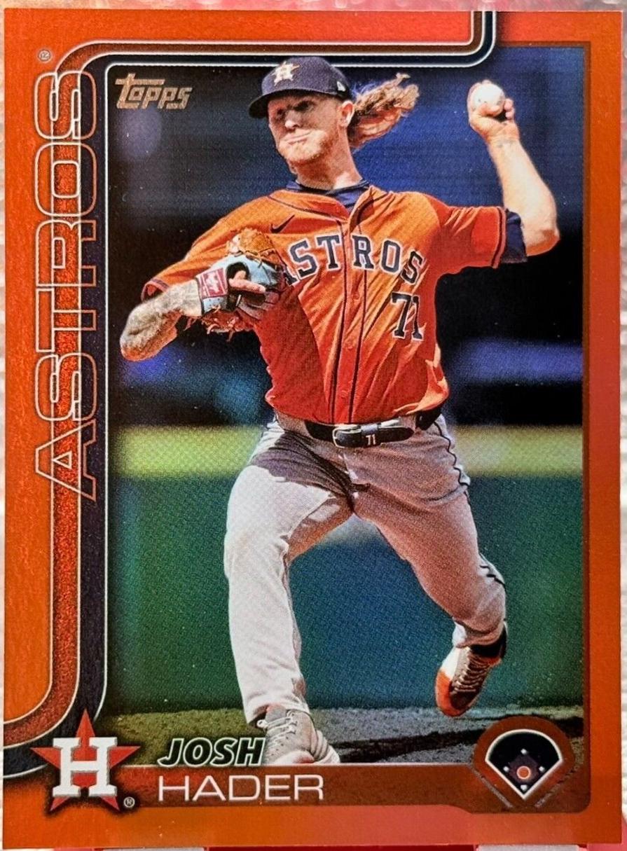 Josh Hader [Orange Foil] (2025 Topps)