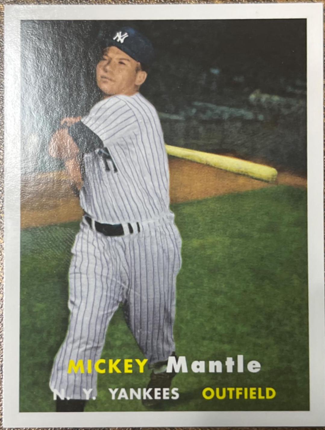 Mickey Mantle #60YOT-06 Baseball Cards 2011 Topps 60 Years of Topps