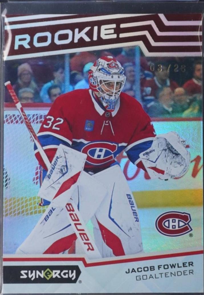 Jacob Fowler's Rookie Card Jacob Fowler #SR-6 Prices | 2025 Upper Deck Extended Series Synergy ...