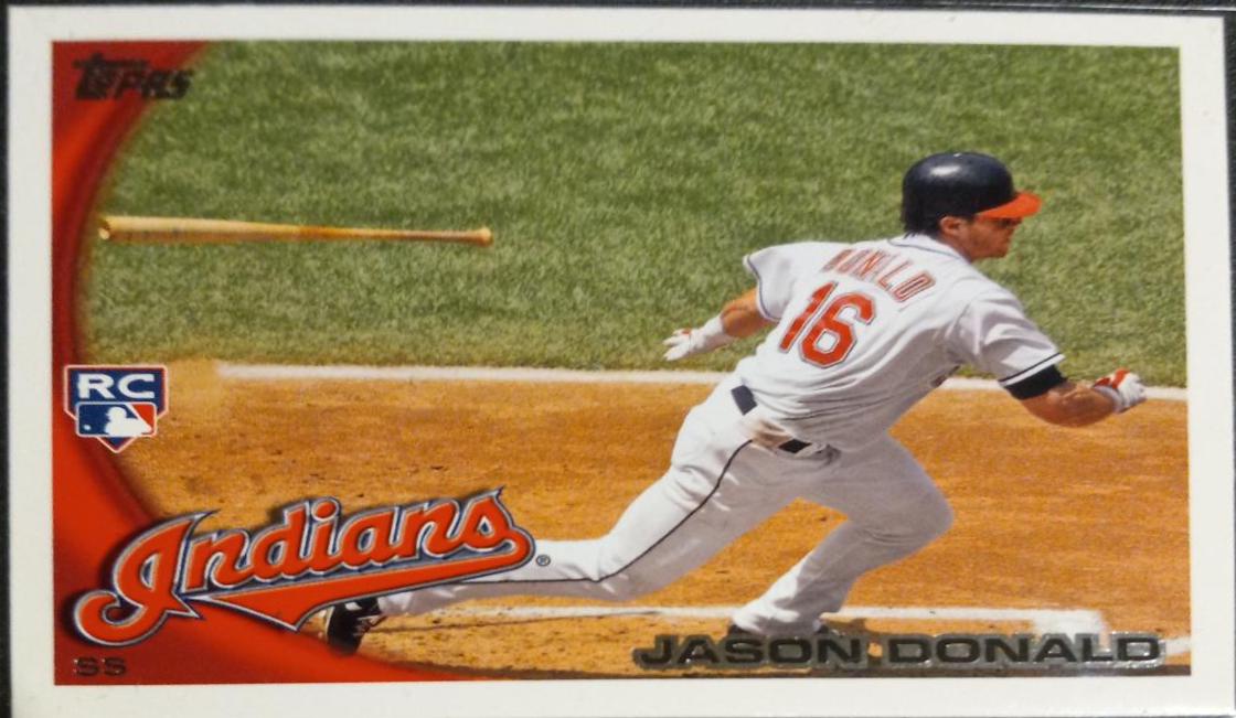 Jason Donald #US321 Baseball Cards 2010 Topps Update