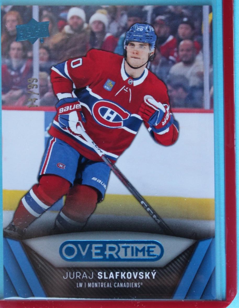 Juraj Slafkovsky [Blue Foil] #34
