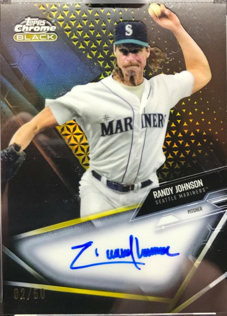 Randy Johnson [Gold Refractor] #CBA-RJ