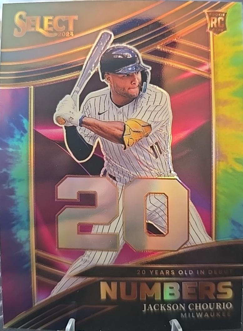Jackson Chourio [Tie-Dye Prizm] #25