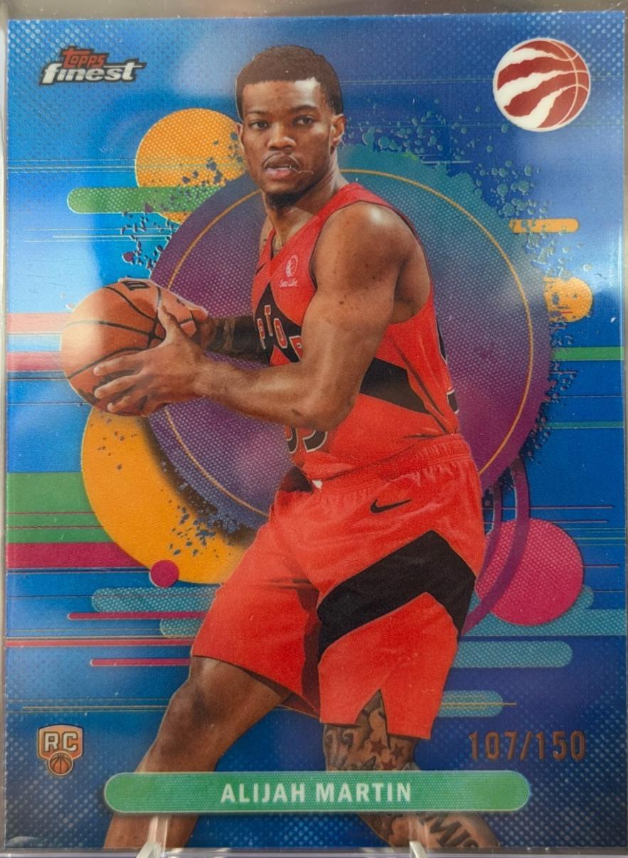 Alijah Martin [Blue Refractor] #129
