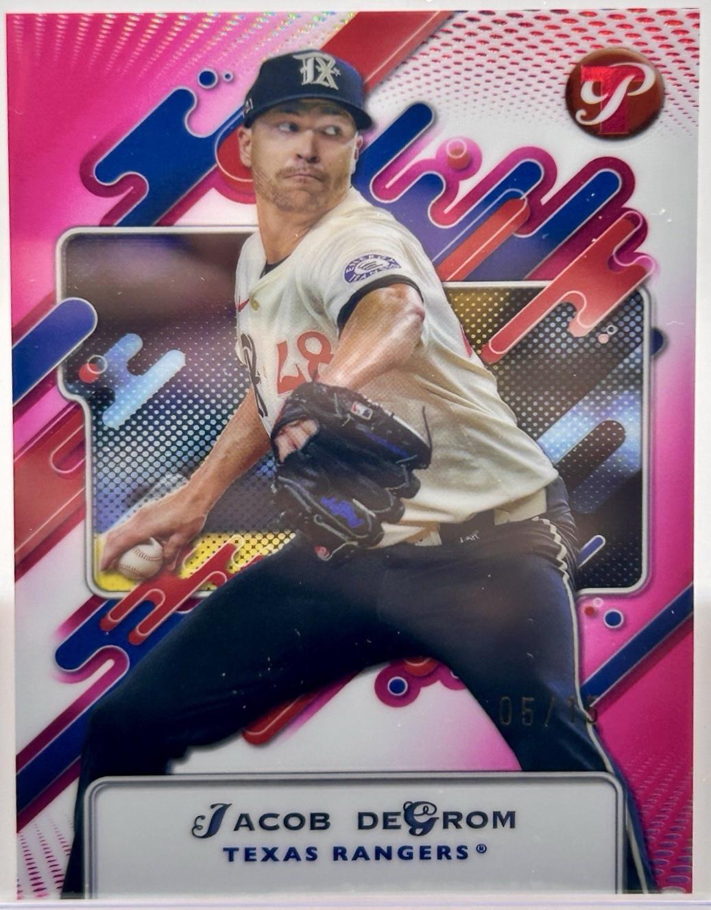Jacob deGrom [Pink Refractor] #237