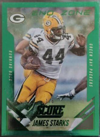 James Starks #4 Football Cards 2015 Panini Score