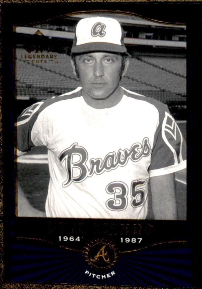 Phil Niekro #4 2001 SP Legendary Cuts Baseball