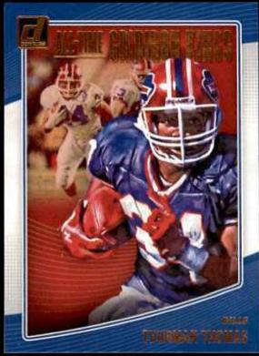 Thurman Thomas Football Cards 2018 Donruss All-Time Gridiron Kings