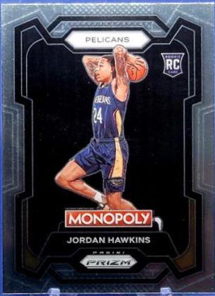 Jordan Hawkins #56 Basketball Cards 2023 Panini Prizm Monopoly