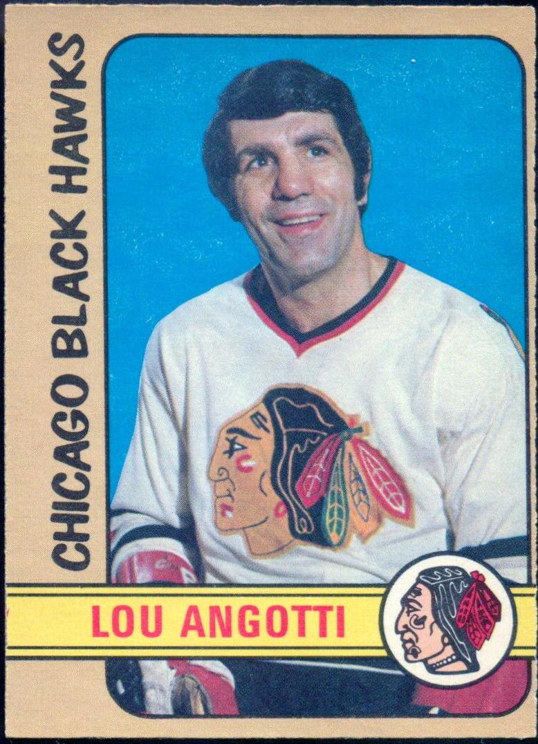 Lou Angotti #243 Hockey Cards 1972 O-Pee-Chee