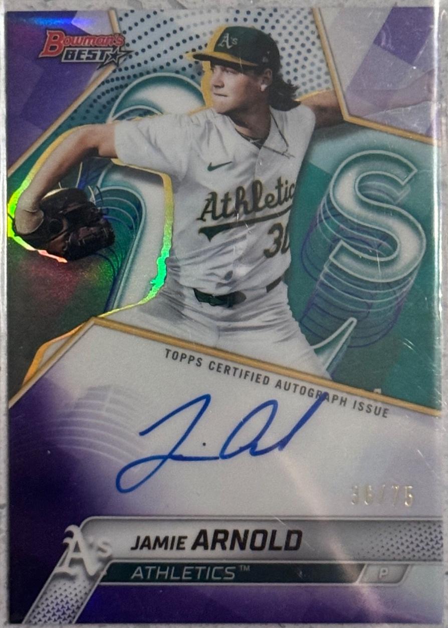 Jamie Arnold [Purple Refractor] #B25-JA