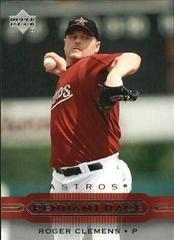 Roger Clemens #295 Baseball Cards 2005 Upper Deck Prices