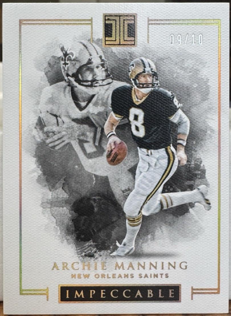 Archie Manning [Gold] #80