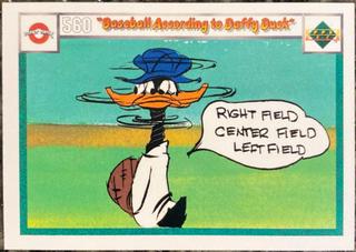 Baseball According To Daffy Duck, Curve Ball #560 / 575