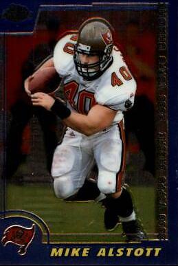 Mike Alstott #21 Football Cards 2000 Topps Chrome