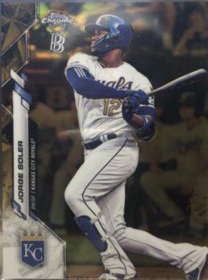 Jorge Soler #20 Baseball Cards 2020 Topps Chrome Ben Baller