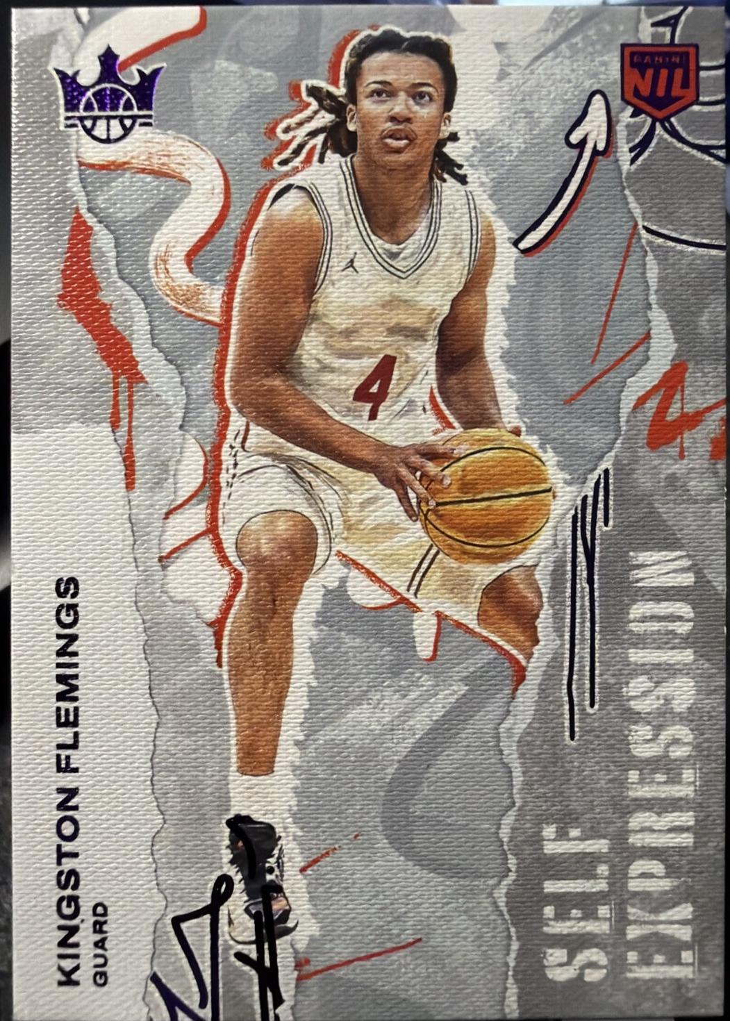 Kingston Flemings #19 2025-26 Panini Court Kings Basketball Self Expression